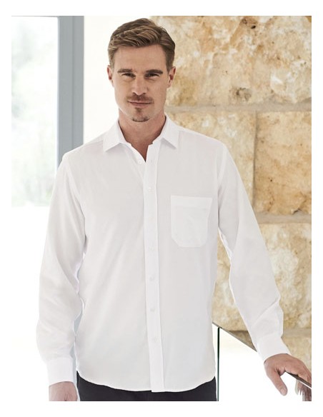 HEN-H590-Mens Wicking Long Sleeve Shirt 2